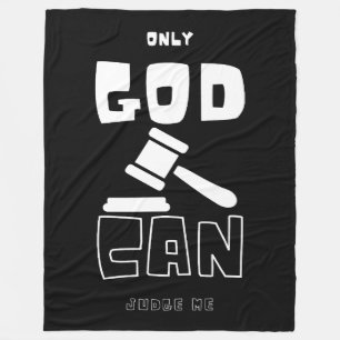 Couverture Polaire Seul Dieu peut me juger