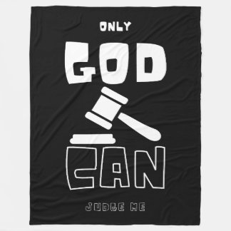 Couverture Polaire Seul Dieu peut me juger
