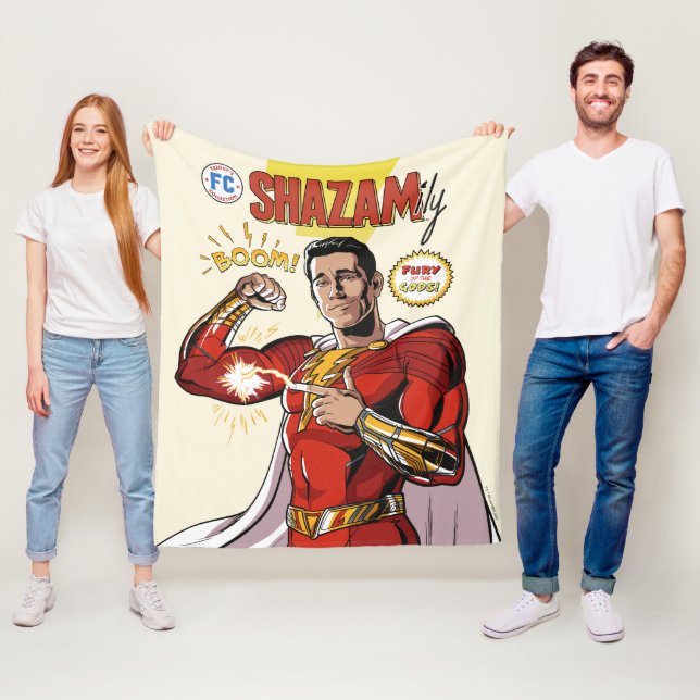 Couverture Polaire SHAZAM ! Furie des dieux | Housse de bande dessiné (En situation)
