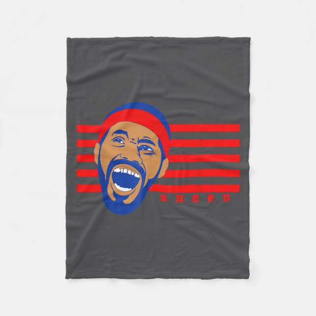 Couverture Polaire Sheed, Basketball Legends, Rasheed, Don't Lie, Wal (Devant)