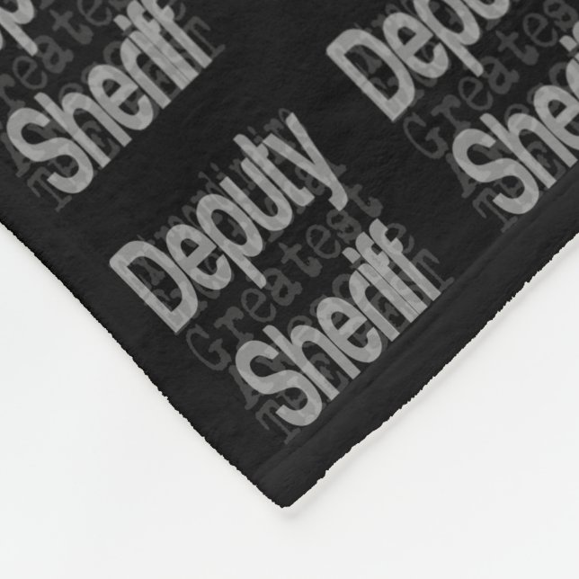 Couverture Polaire Sheriff Extraordinaire adjoint (Coin)