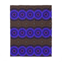 Sherpa Blanket violet brun