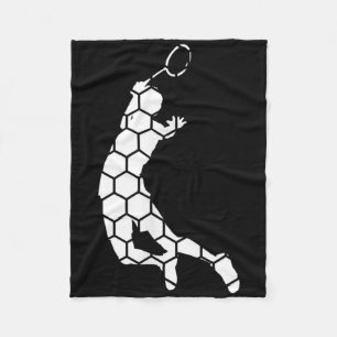 Couverture Polaire Shutter Badminton Squash Joueur Badminton