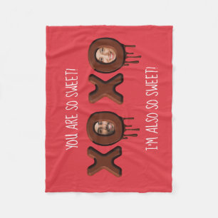 Couverture Polaire SI DOUX ! Personnalisé Funny Valentine's Day