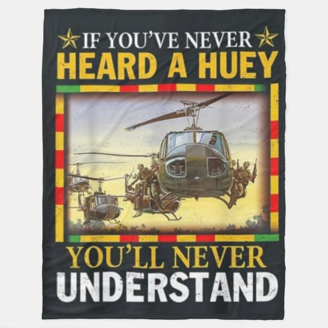 COUVERTURE POLAIRE SI VOUS N'AVEZ JAMAIS ENTENDU UN HUEY (Devant)