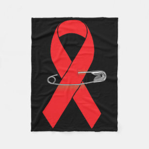Couverture Polaire Sickle Cell Anemia Awareness Walk Supporter Ruban