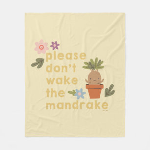 Couverture Polaire S'il vous plaît ne réveillez pas le Mandrake