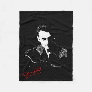 Couverture Polaire Silhouette avec autographe