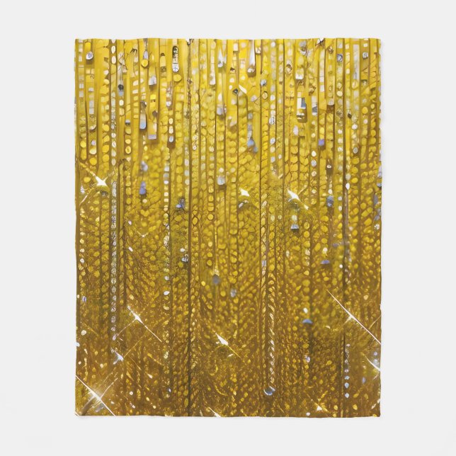 Couverture Polaire Simplement Enspiré Golden Shimmery (Devant)