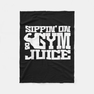 Couverture Polaire Sippin Sur Gym- Jus - Homme Stylos Entraînement