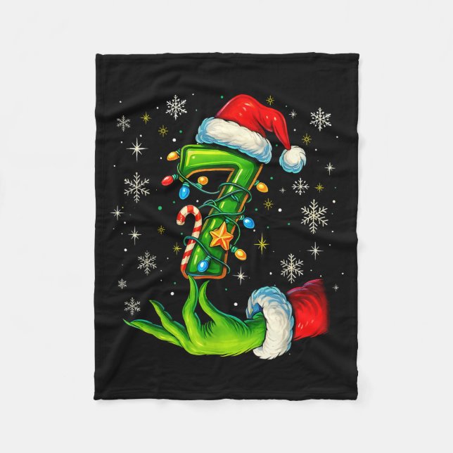 Couverture Polaire Six Seven 67 Meme Funny Christmas Couple Matching  (Devant)