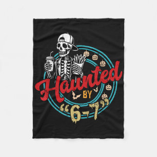 Couverture Polaire Six Seven 6 7 Halloween squelette main