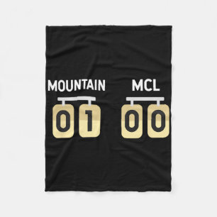 Couverture Polaire Ski Snowboard blessure Mcl Obtenir une bonne récup