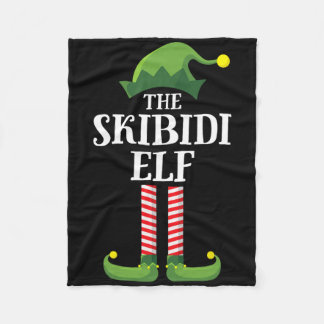 Couverture Polaire Skibidi Elf Chemise jumelée Groupe Famille Funny C