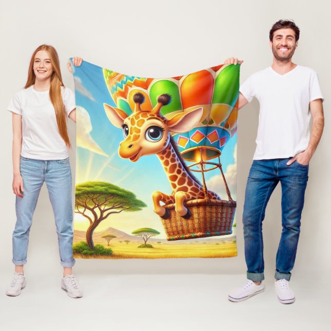 Couverture Polaire Skybound Safari (En situation)