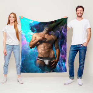Couverture Polaire SlipperyJoe's sous-vêtements masculins musclés ren