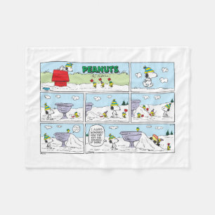 Couverture Polaire Snoopy & l'équipe