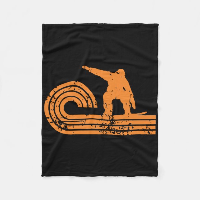 Couverture Polaire Snowboardeur T Shirt Men (Devant)