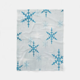 Couverture Polaire SnowflakesBling Noël