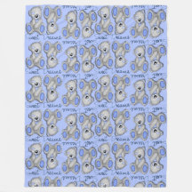 Snuggle Sweet Dreams Teddy bleu doux
