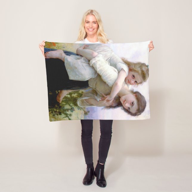 Couverture Polaire Sœurs, Bouguereau (En situation)
