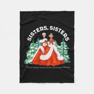 Couverture Polaire Soeurs White Christmas Movie 1954 Xmas Snow Holid