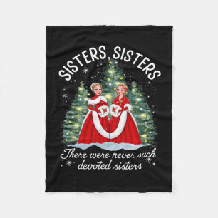 Couverture Polaire Soeurs White Christmas Movie 1954 Xmas Snow Holid