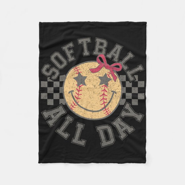 Couverture Polaire Softll All Day Softll Coquette Bow Softll Girl Wom (Devant)