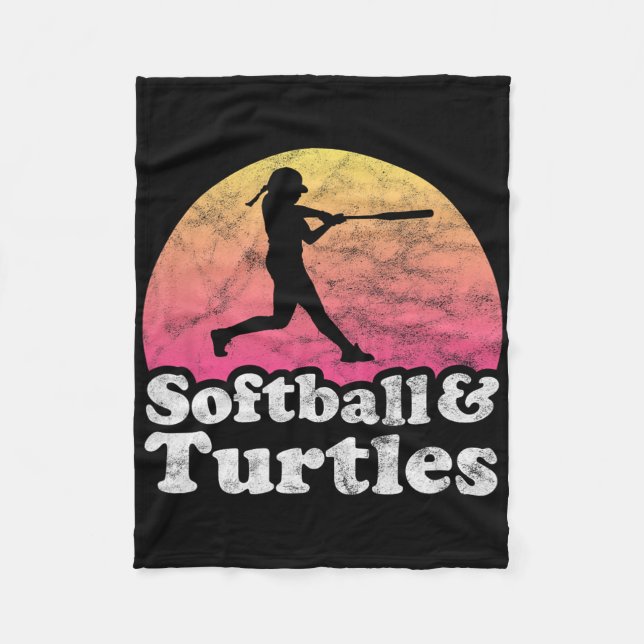 Couverture Polaire Softll And Turtles Women Or Girls Turtle  (Devant)