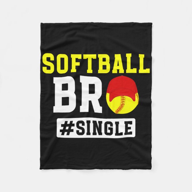 Couverture Polaire Softll Bro Single Softll Brother Of A Softll Playe (Devant)