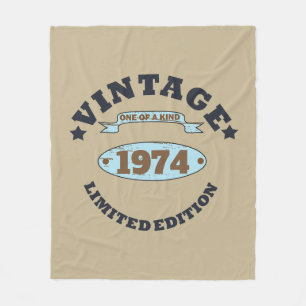 Couverture Polaire Soirée de 50 ans vintage personnalisée