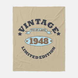 Couverture Polaire Soixante-quinze vintage 75e anniversaire