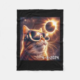 Couverture Polaire Solaire 2024 Eclipse portant des roues