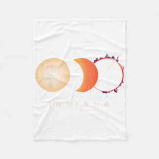 Couverture Polaire Solar Eclipse 2024 Indiana Total Eclipse America G