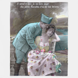 Couverture Polaire Soldat et amoureux