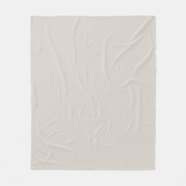 Couverture Polaire Solid Beige  (Devant)