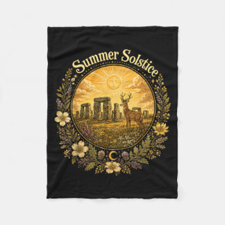 Couverture Polaire Solstice d'été Litha Mi-été Abondance Croissance