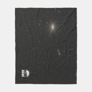 Couverture Polaire Sombrero Galaxy Star Party Blanche