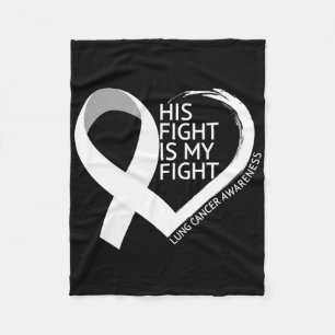 Couverture Polaire Son combat est mon combat Mois de sensibilisation