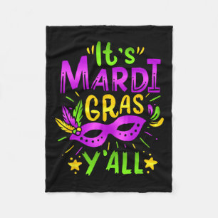 Couverture Polaire Son Masque Mardi Gras Yall Mardi Gras Party