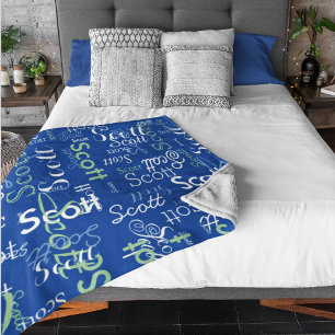 Couverture Polaire Son nom Typographie couleur bleu profond
