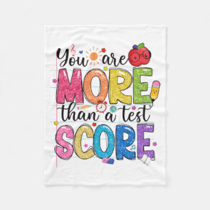 Couverture Polaire Sont Plus Qu'Un Test Score Test Jour Enseignants T
