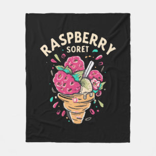 Couverture Polaire Sorbet de framboise