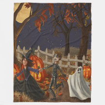 Sorcières d'Halloween, goules et fantômes Oh Mon D