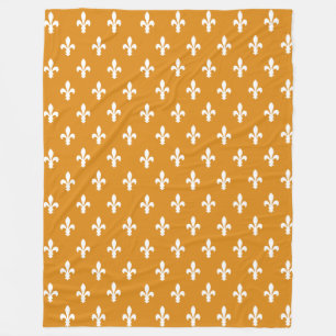 Couverture Polaire Souci Victorian Fleur de Lys