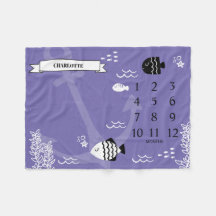 Sous la mer Baby Milestone