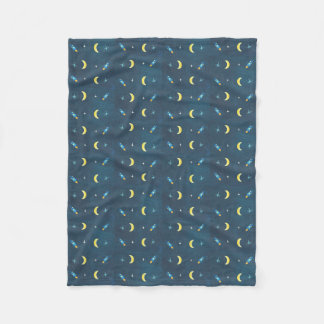 Couverture Polaire Space Rocket Motif