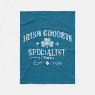 Couverture Polaire spécialiste des adieux irlandais drôle de jour de