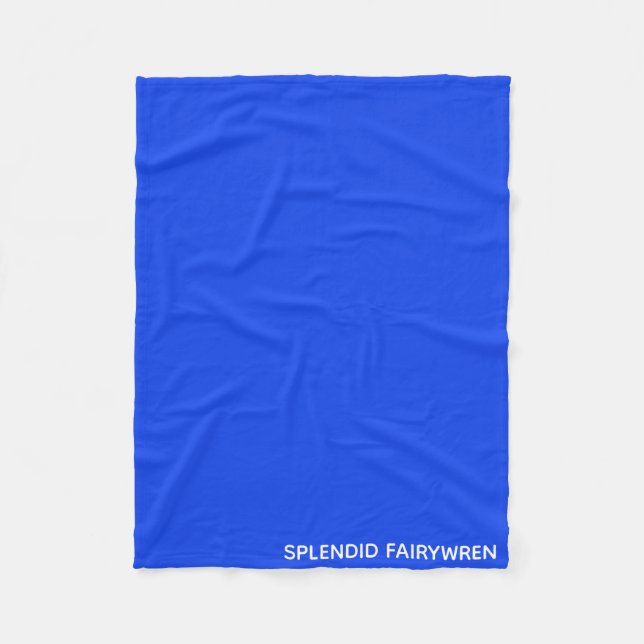 Couverture Polaire Splendid Fairywren Blue Colour (Devant)