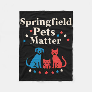 Couverture Polaire Springfield Animaux - Montrez Votre Amour Pour Ani